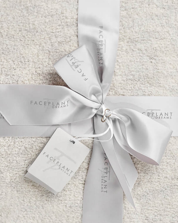 Plush throw blanket adds warmth to your bed or couch.