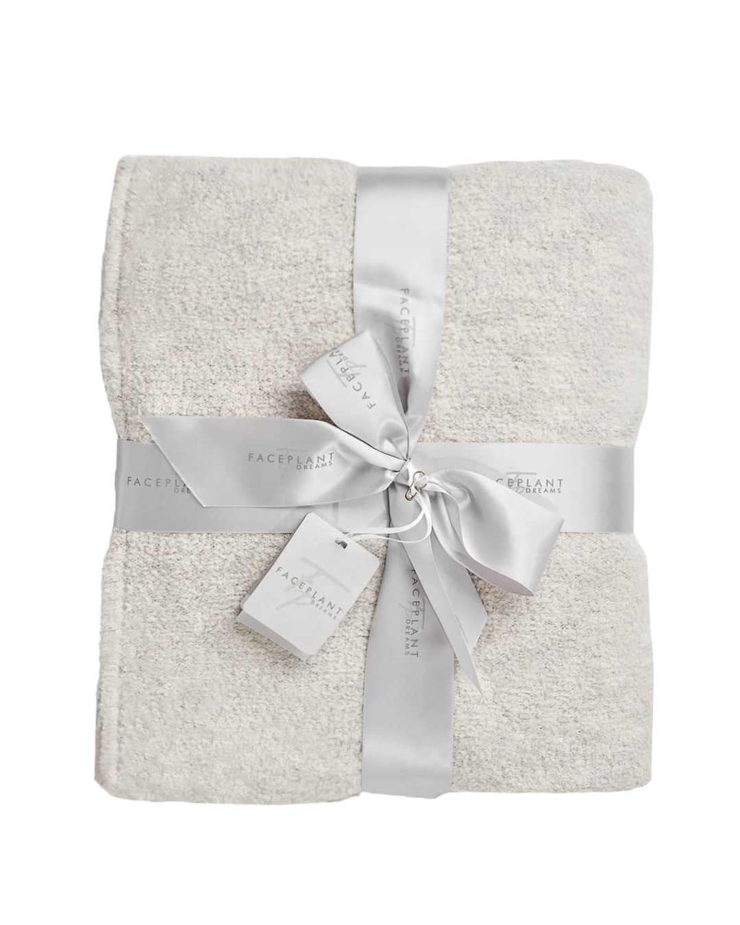 Plush throw blanket adds warmth to your bed or couch.