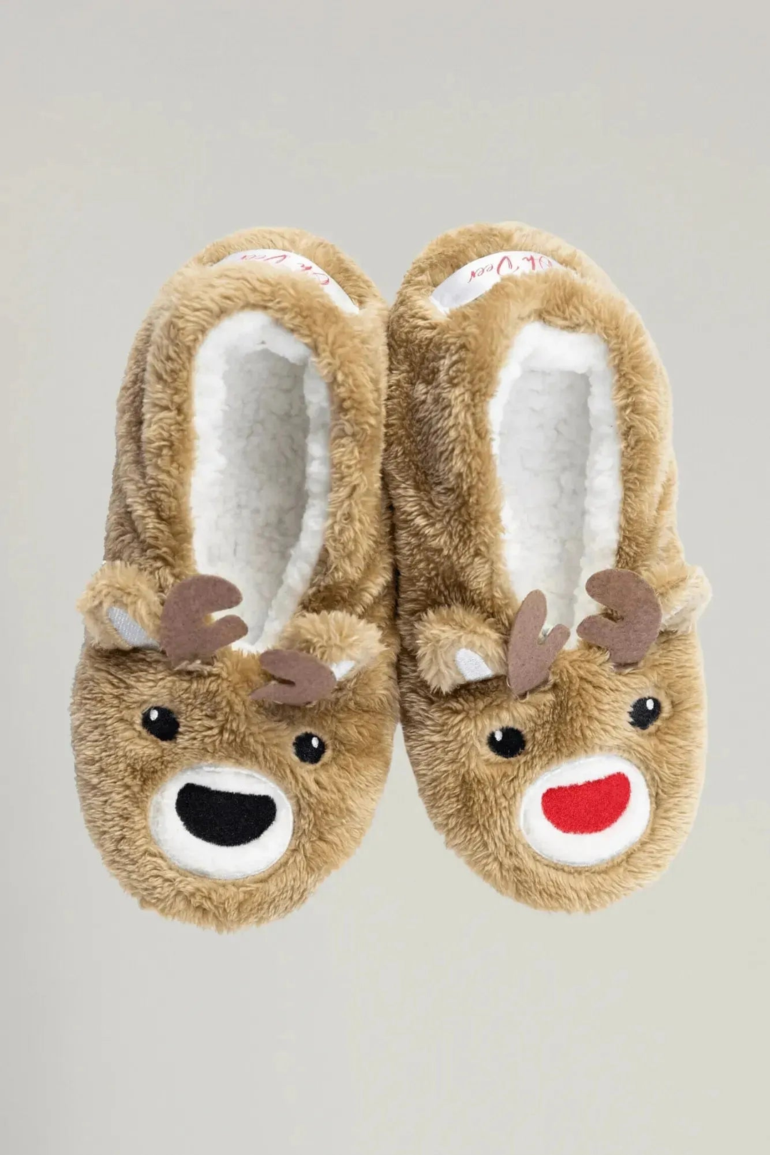 Oh, Deer Christmas Reindeer Footsies