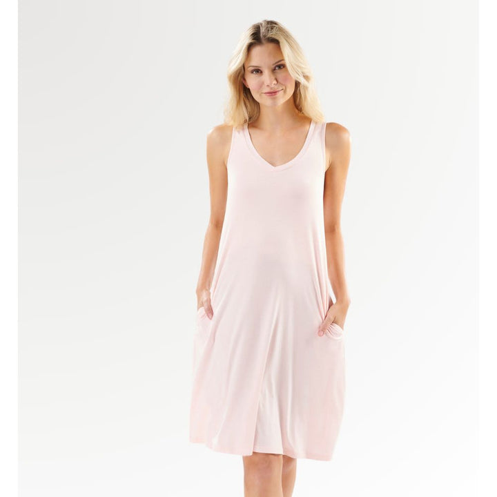 Faceplant Bamboo V-Neck Nightgown