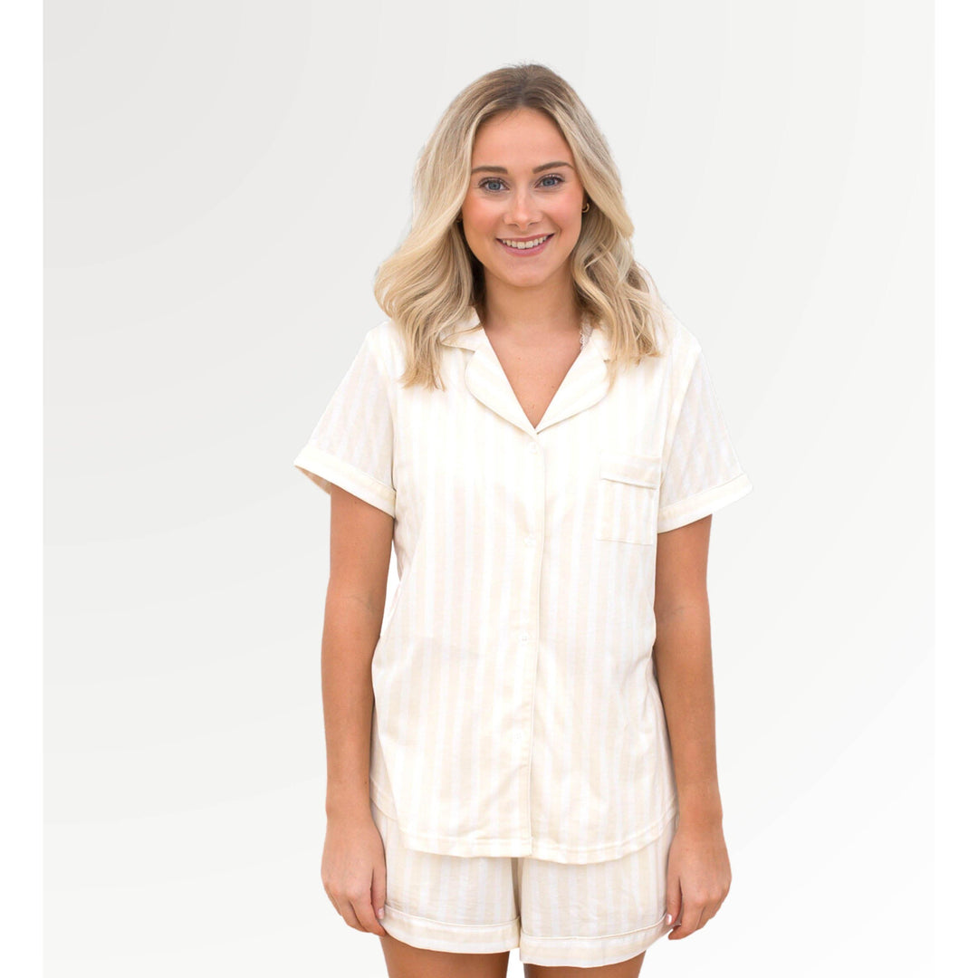 Lucy Short Sleeve Button-up