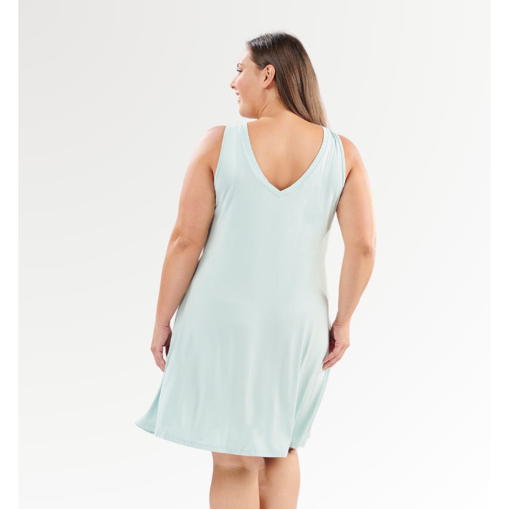 Faceplant Bamboo V-Neck Nightgown