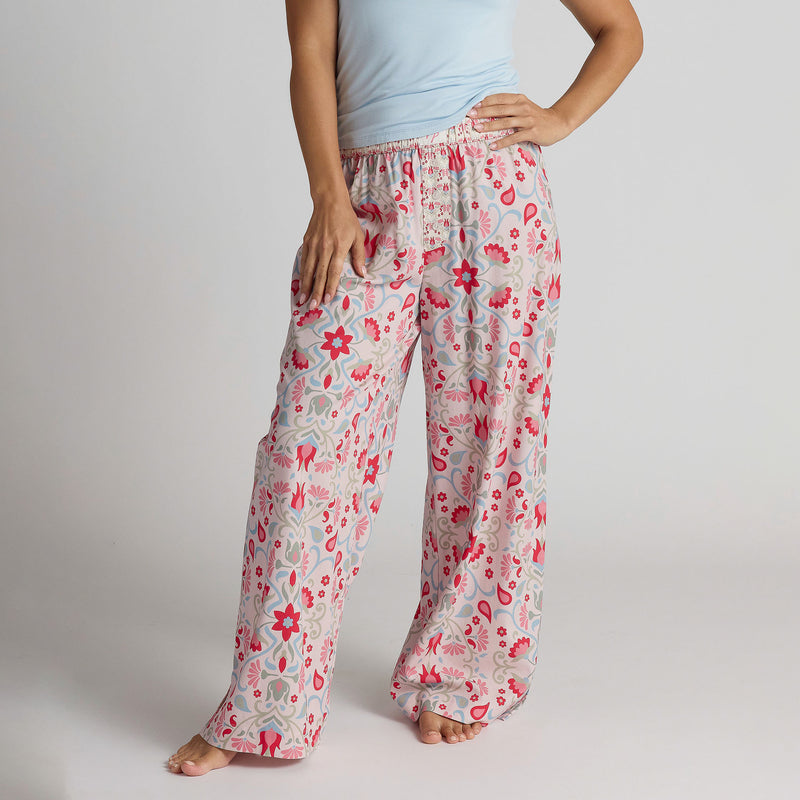 Cotton Woven Blend Pants