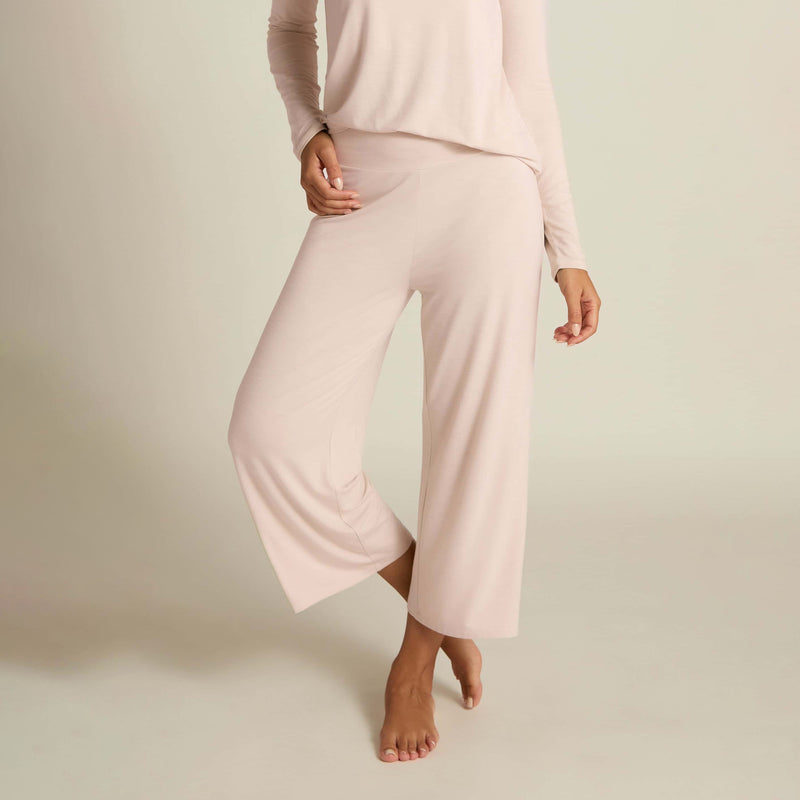 Wide-Leg Capri Pant