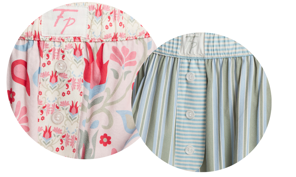 Faceplant Cotton Prints Collection Fabric Close-up