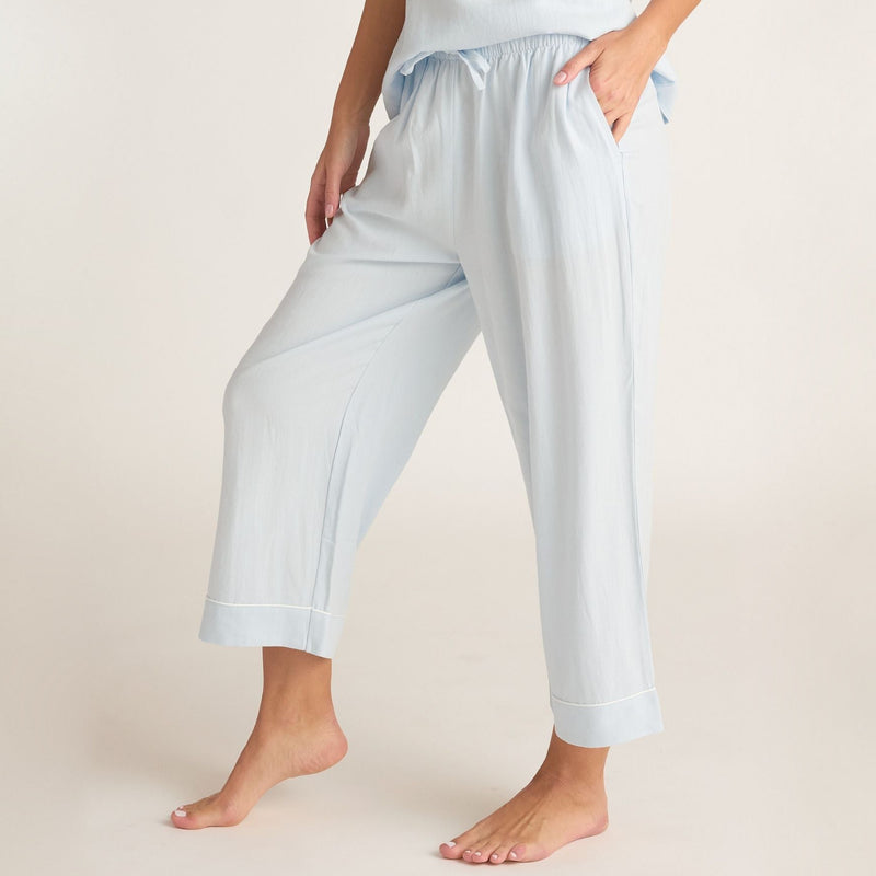 Linen Capri Pant