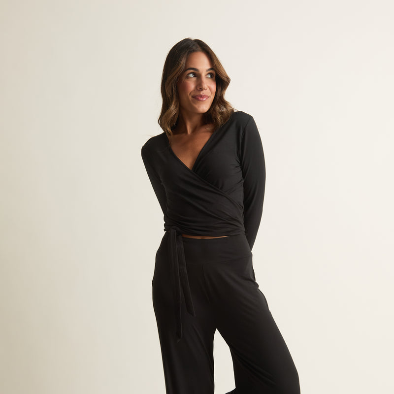Studio Wrap Top
