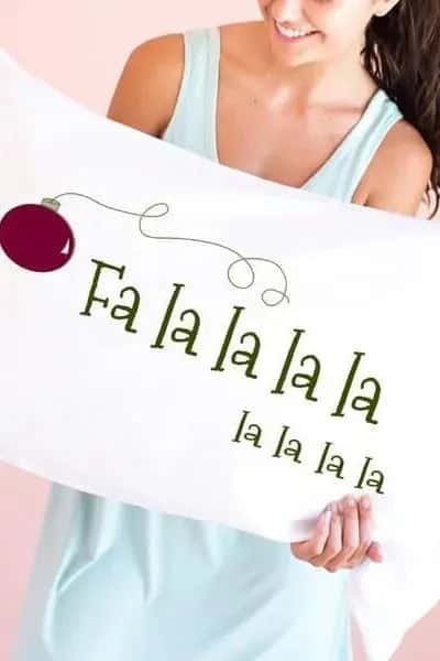 Fa La La ~ Pillowcase - Faceplant Dreams