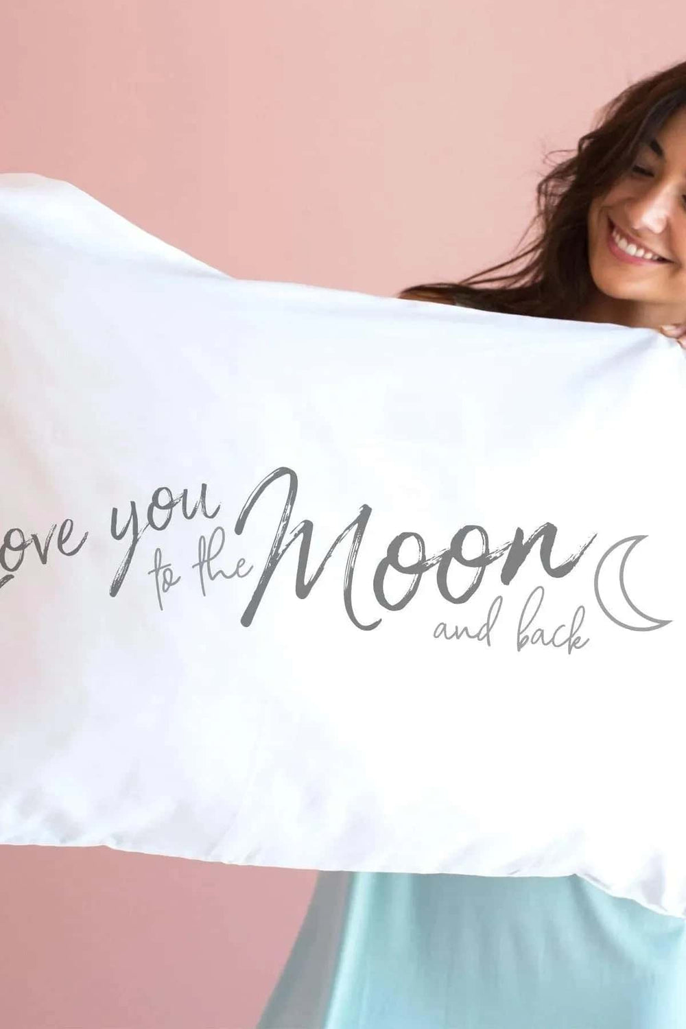 I Love You to the Moon and Back - Pillowcase - Faceplant Dreams