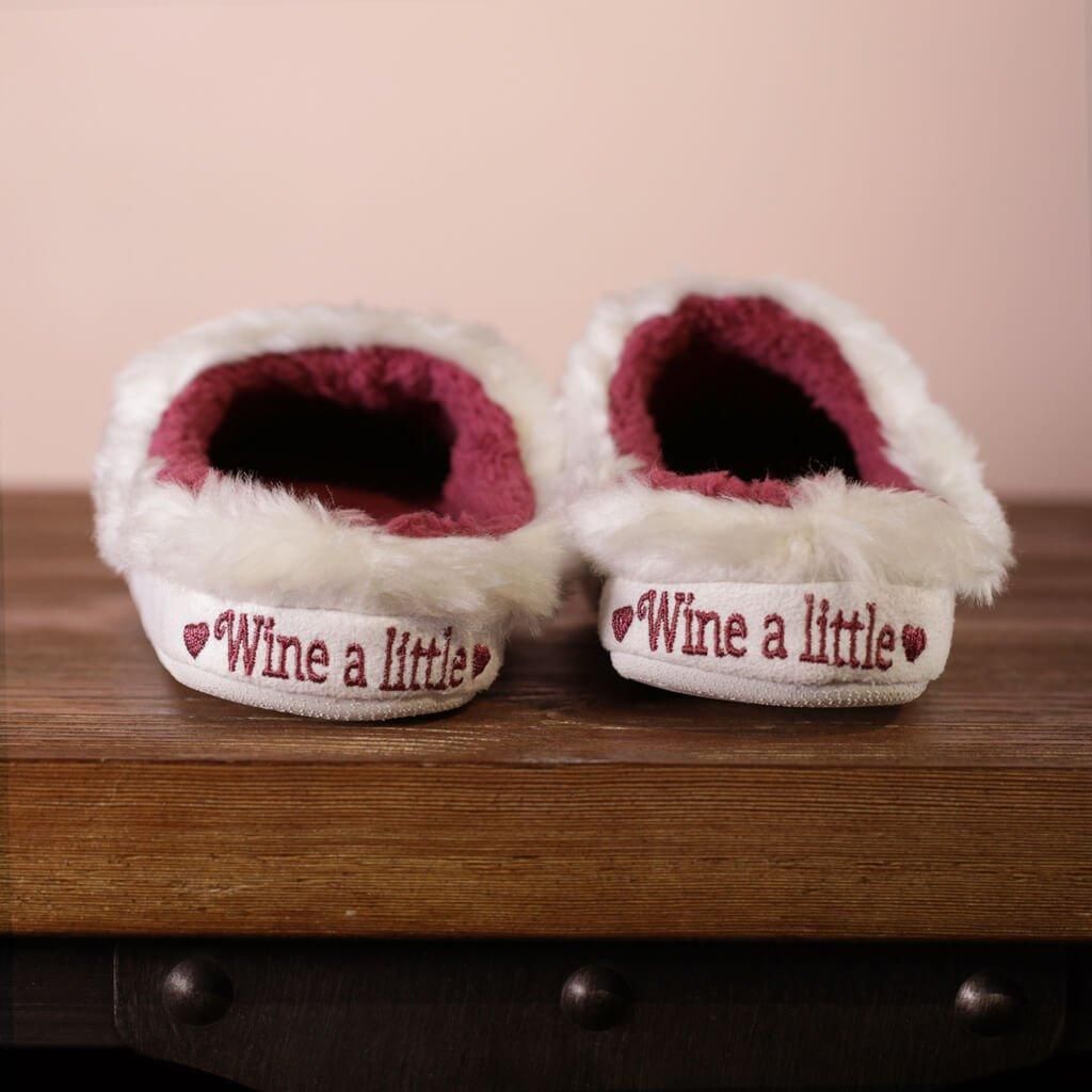 Wine a Little - Classic Slippers - Faceplant Dreams