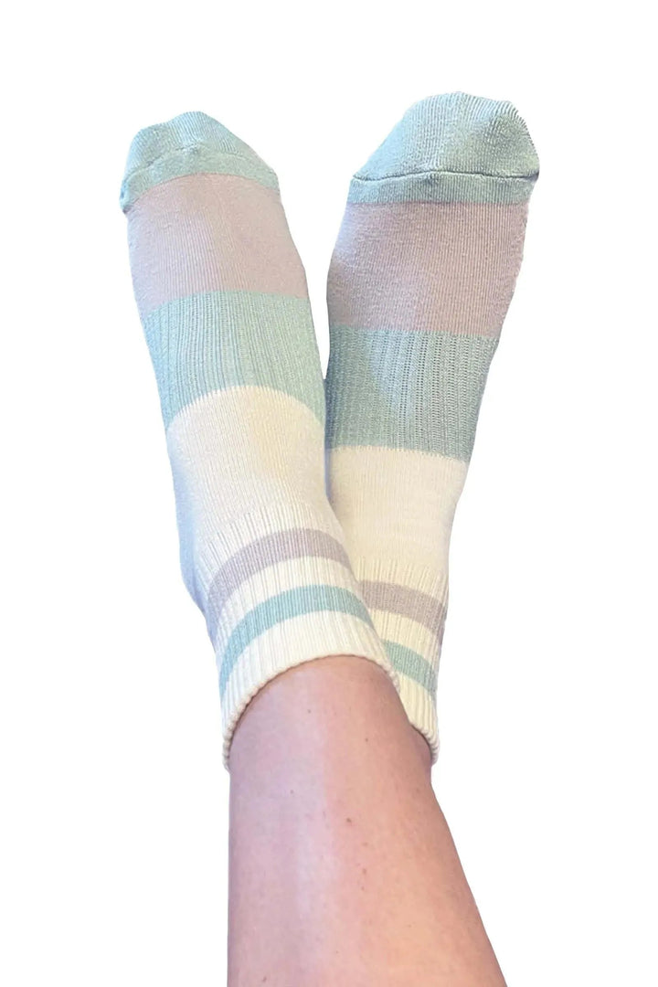 Faceplant Bamboo Retro Shorty Socks - Faceplant Dreams